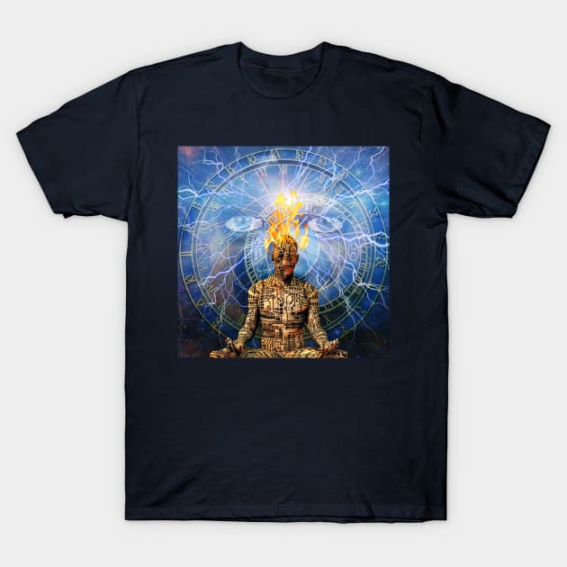 Digital meditation effect T-Shirt by rolffimages